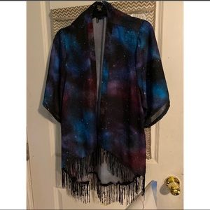 Hot topic galaxy kimono
